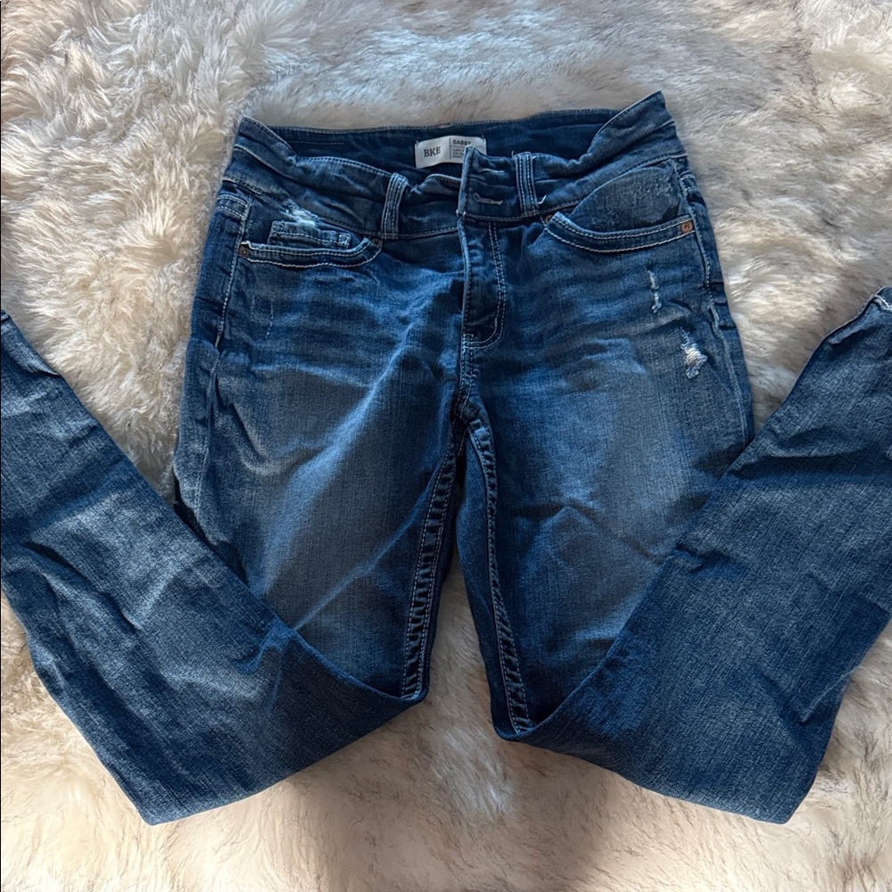 BKE Dark Blue Skinny Jeans GABBY